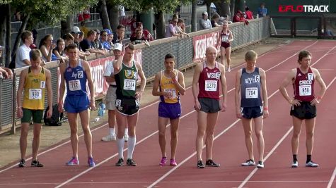 Men's 3k Steeplechase, Heat 3