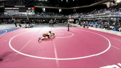 6A 113 lbs Champ. Round 1 - Cameron Cole, Arlington Lamar vs Jackson Shipley, Dripping Springs