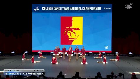 Pittsburg State University [2026 Open - Pom Finals] 2026 UCA & UDA College Cheerleading and Dance Team National Championship