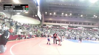 49 lbs Cons. Semi - Elias Jones, Conway Wrestling Club vs Joshua Grass, Springdale Youth Wrestling Club