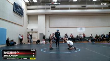 77-88 lbs Round 1 - Karter Housley, Roy Wrestling Club vs Mason Ireland, Empire Battle School