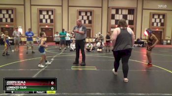 75 lbs Quarterfinals (8 Team) - Lorenzo Cilio, Bad Bass vs Joseph Scala, Bitettio Trained