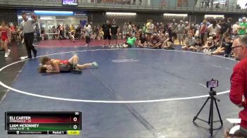 95 lbs Round 8 (10 Team) - Liam McKinney, Alpha Elite vs Eli Carter, Stronghold