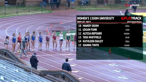 Women's 1500m, Heat 5