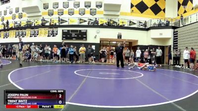 125 lbs Cons. Semi - Joseph Paun, Rick Larsen Wrestling Club vs Trent Bintz, Rick Larsen Wrestling Club