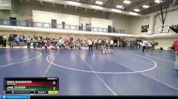 63 lbs Round 3 - Jake Zesiger, Sanderson Wrestling Academy vs Anna Bangerter, Westlake