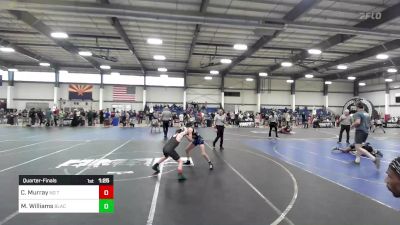 88 lbs Quarterfinal - Cooper Murray, No Team vs Miller Williams, BlackCat WC