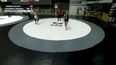 57-59 lbs Champ. Round 2 - Madison Black, Project 8 Wrestling vs Sammie Vasquez