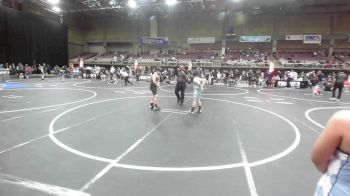 100 lbs Quarterfinal - Abel Rosenbrock, Canon City vs Brock Buchholz, Ridge WC