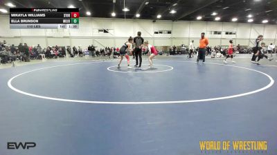 110 lbs Rr Rnd 5 - Mikayla Williams, Storm Wrestling Center vs Ella Brunson, Mojo 7-12