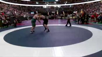 285 lbs Quarterfinal - Tanner Musser, Meeker vs Byron Mackay, Rangely