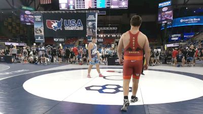 285 lbs Cons. Sub-quarters - Garrett Cowan, North Dakota vs Benjamin Jansen, Pennsylvania