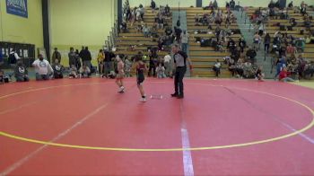 70 lbs Round 3 - Brooklyn Binsfeld, Paynesville Bulldogs vs Hazel Anderson, West Salem Bangor Wrestling