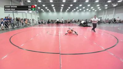 60 lbs Rr Rnd 1 - Cadby Brown, Team RJN Green - EL vs Ryker Polk, Revival Riddlers - EL