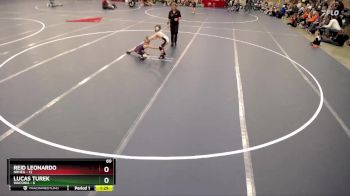 60 lbs Quarterfinals (8 Team) - Reid Leonardo, NRHEG vs Lucas Turek, Waconia