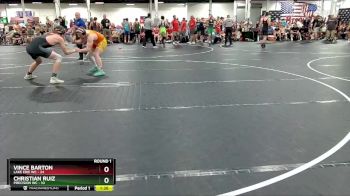 157 lbs Round 1 (4 Team) - Vince Barton, Lake Erie WC vs Christian Ruiz, Precision WC