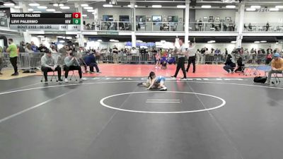 60 lbs Consi Of 16 #1 - Travis Palmer, Southside WC vs Levi Palermo, New England Gold WC