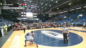 138 lbs Quarterfinals (8 Team) - Liam Aye, St. Charles (East) vs Isaiah Martinez, Rockton (Hononegah)