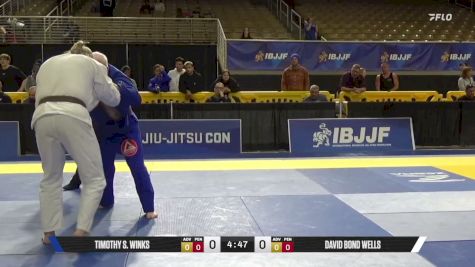 David Bond Wells vs Timothy S. Winks 2026 Pan Jiu Jitsu IBJJF Championship