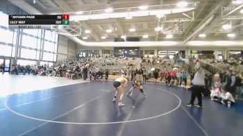 130 lbs Cons. Round 5 - Lilly May, Foothill vs Shyann Page, Central Grand Junction