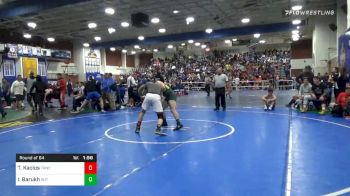 160 lbs Prelims - Timmy Kacius, Torrance vs Isaac Barukh, Royal