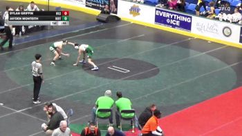 110 lbs Consi Of 16 #1 - Dylan Griffin, Wilson vs Jayden Monteith, North Star