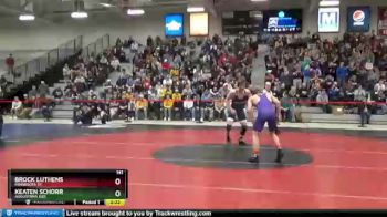 141 lbs Semifinal - Keaten Schorr, Augustana (SD) vs Brock Luthens, Minnesota St.