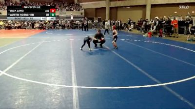 55 lbs Champ. Round 1 - Austin Hoeschen, Sartell vs Jack Lang, ANML