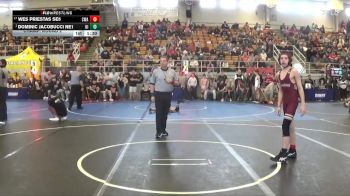 112 lbs Champ. Round 2 - Dominic Jacobucci NE1, Upgraded Industries vs Wes Priestas SE5, CP Wrestling Academy