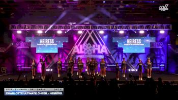 Charlotte Ultimate Cheer - Heiress [2026 L1 Junior - D2 - Small Day 2] 2026 Aloha Grand Nationals
