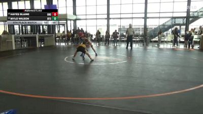 74 lbs 5th Place Match - Mylo Wilson, McDominate Training Center vs Hayes Blaine, USA Mat Club