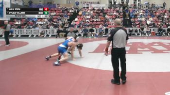 150 lbs Semifinal - Nick Toth, Father Ryan High School vs Dylan Villers, McCallie School