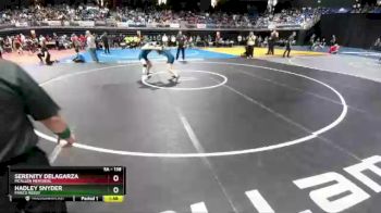 5A - 138 lbs Semifinal - Hadley Snyder, Frisco Reedy vs Serenity Delagarza, McAllen Memorial