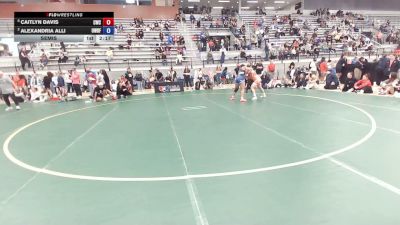 76 kg Semis - Caitlyn Davis, Cowgirls Wrestling Club vs Alexandria Alli, USOPTC Women's Resident Freestyle Program