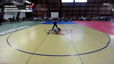 90A lbs Final - James Messina, Ruthless Wrestling Club vs Greyson Brown, Home School