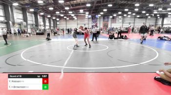 195 lbs Round Of 16 - Yousef Hassan, MA vs Tyson Irby-Brownson, NV