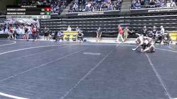 141 lbs Round Of 16 - Roman Lermer, Columbia vs Braden Basile, Army