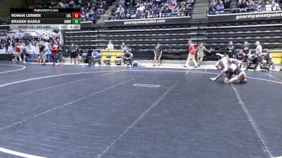 141 lbs Round Of 16 - Roman Lermer, Columbia vs Braden Basile, Army
