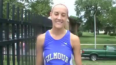 Bekka Simko Gilmour Academy division 3 800 meter Champ 10th state outdoor gold 2010 Ohio State meet