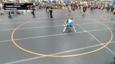 98 lbs Cons. Semi - Dominick Sindone, Unattached vs Gavin Boller, Unattached