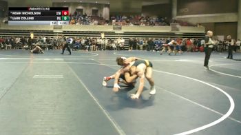 133 Championship Bracket Quarterfinal - Noah Nicholson, Stillwater vs Liam Collins, Prior Lake