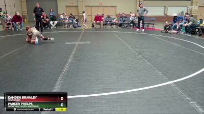 76 lbs Round 2 - Kamden Brawley, Young Bucs vs Parker Phelps, Cookeville Youth Wrestling