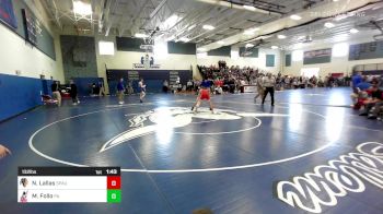 132 lbs Round Of 16 - Noah Lallas, Spaulding vs Michael Follo, Pinkerton Academy