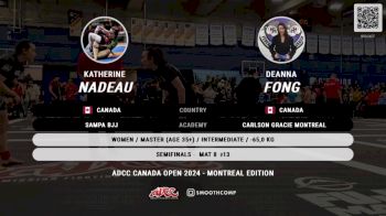 Katherine Nadeau vs Deanna Fong 2024 ADCC Montreal Open