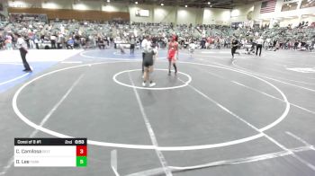 109 lbs Consi Of 8 #1 - Collin Camilosa, Delta Wrestling Club vs Donovan Lee, Yuba Sutter Combat