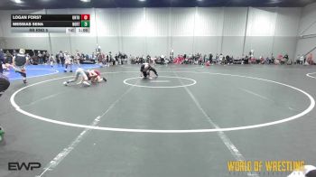 72 lbs Rr Rnd 5 - Logan Forst, Untouchables 12U Black vs Messias Sena, Northern Colorado 12U