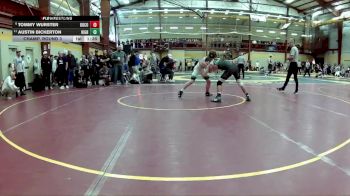 126 lbs Champ. Round 3 - Austin Bickerton, Highland vs Tommy Wurster, Dublin Coffman