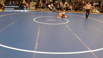 132 lbs Placement Matches (16 Team) - Jacob Weiler, Kearney vs Treyton Kropatsch, Columbus