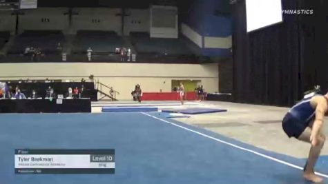 Tyler Beekman - Floor, Impact Gymnastics Academy - 2021 USA Gymnastics Development Program National Championships