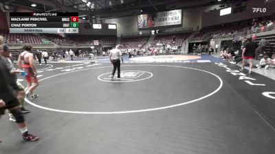 174 lbs Semifinal - Maclaine Percivel, Western Wyoming Community College vs Chaz Ponton, Unattached